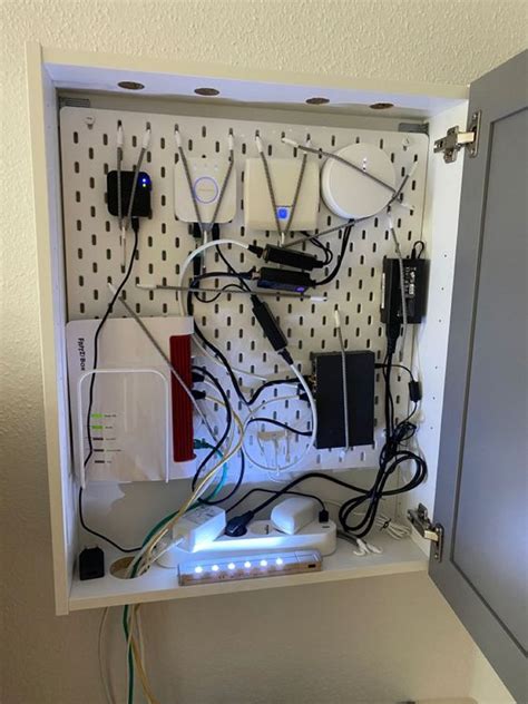 router behind steel cabinet hurt signal|Wireless Router in Metal Networking Cabinet .